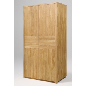 Furniteco Korsa 2 Doors Wardrobe (oak, natural parquet oil). Photo 2